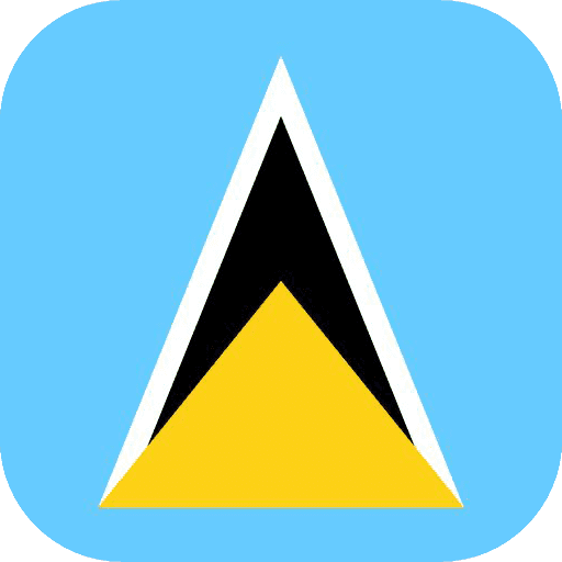 St Lucia flag