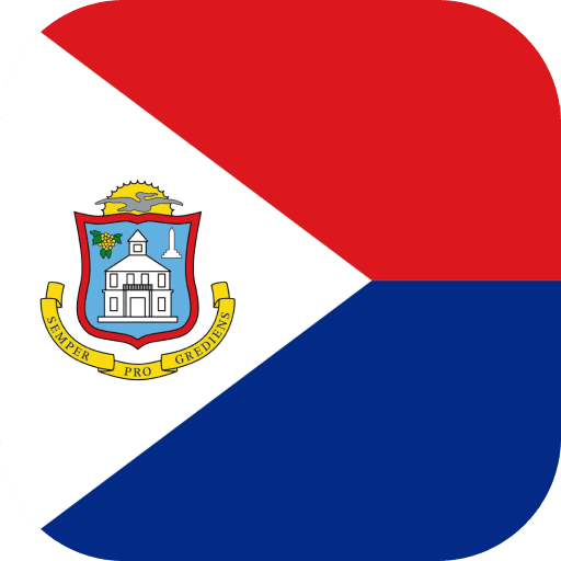 Sint Maarten (Dutch part) flag