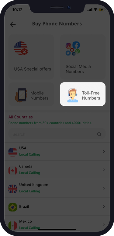 virtual Toll-Free number