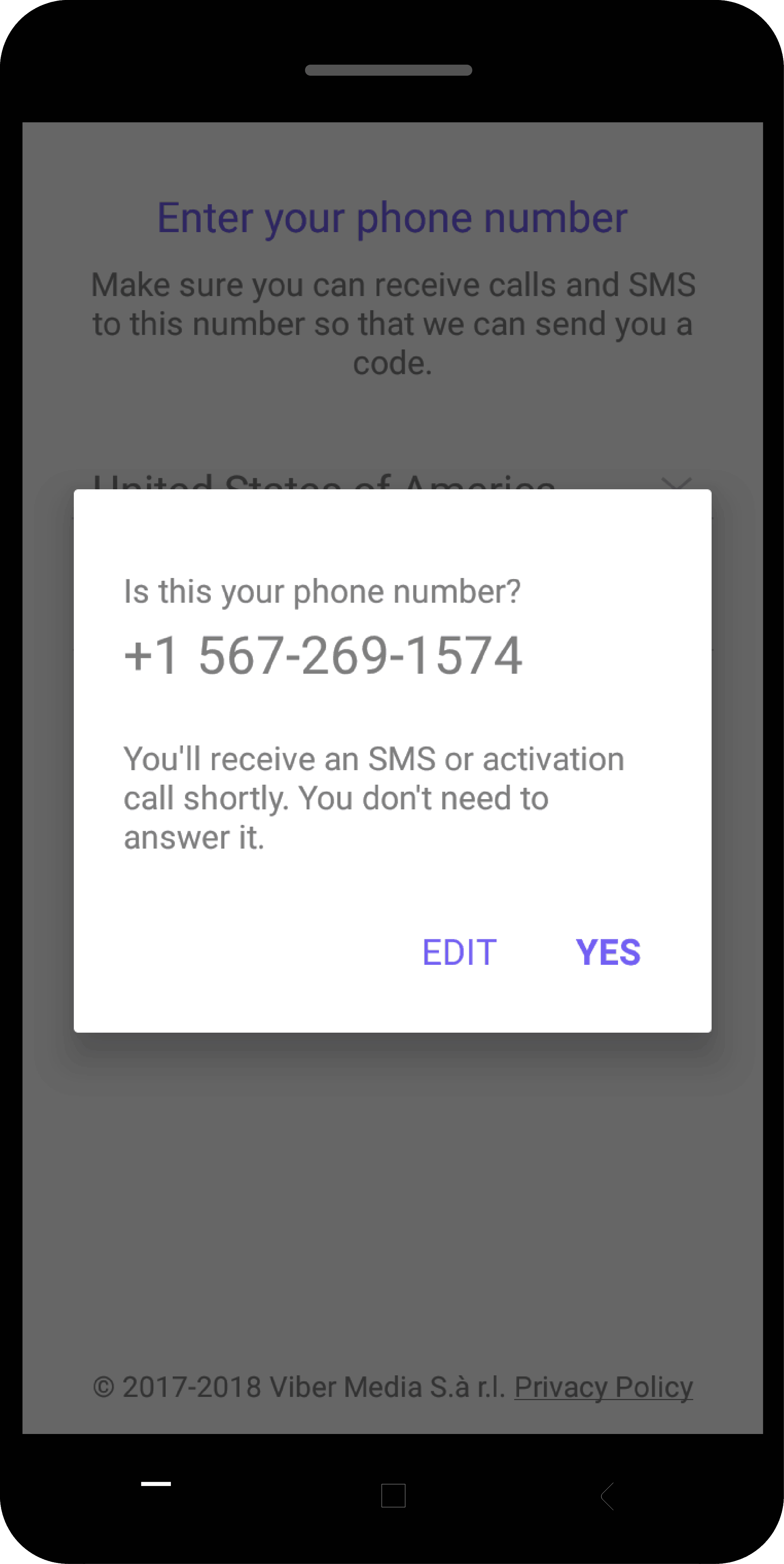 Activate-Viber-Step-2