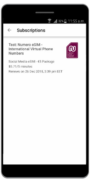 Numero cancel subscription 2