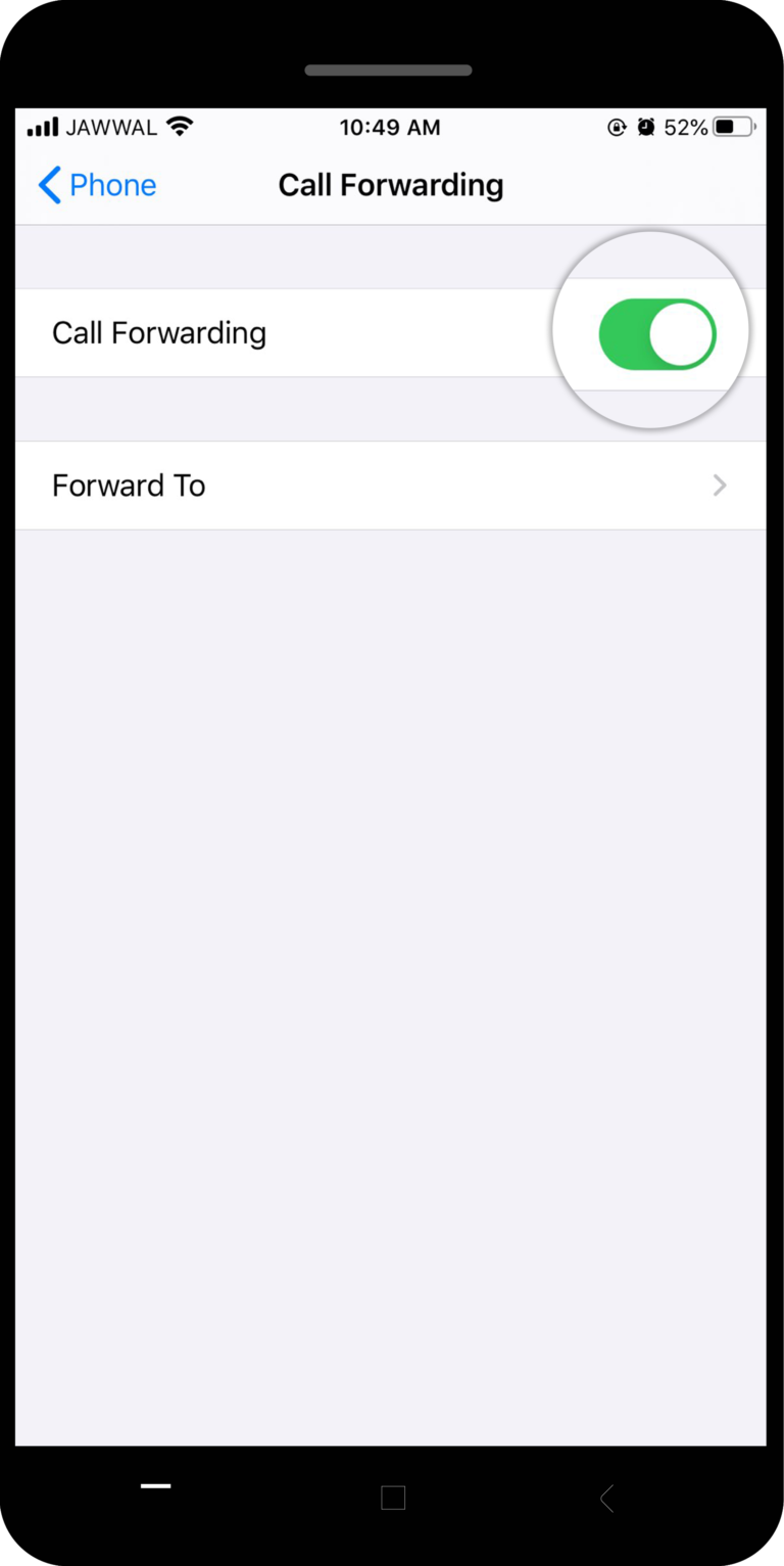 How to activate call forwarding on Android, iOS or Numero?
