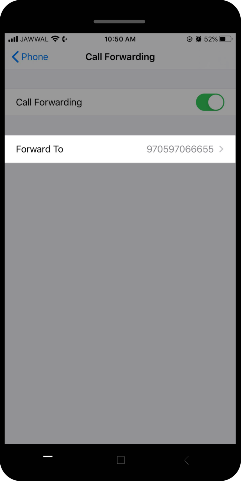 How to activate call forwarding on Android, iOS or Numero?