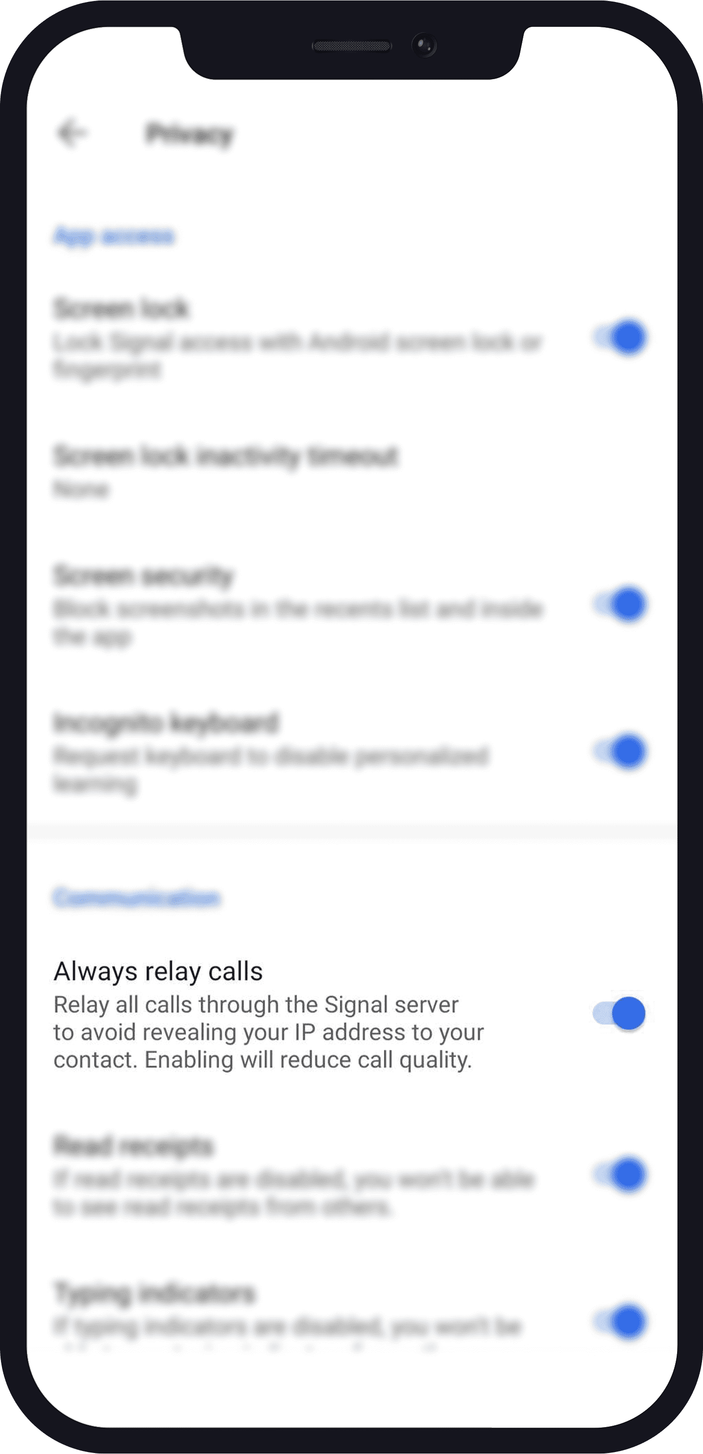 always relay calls always relay calls