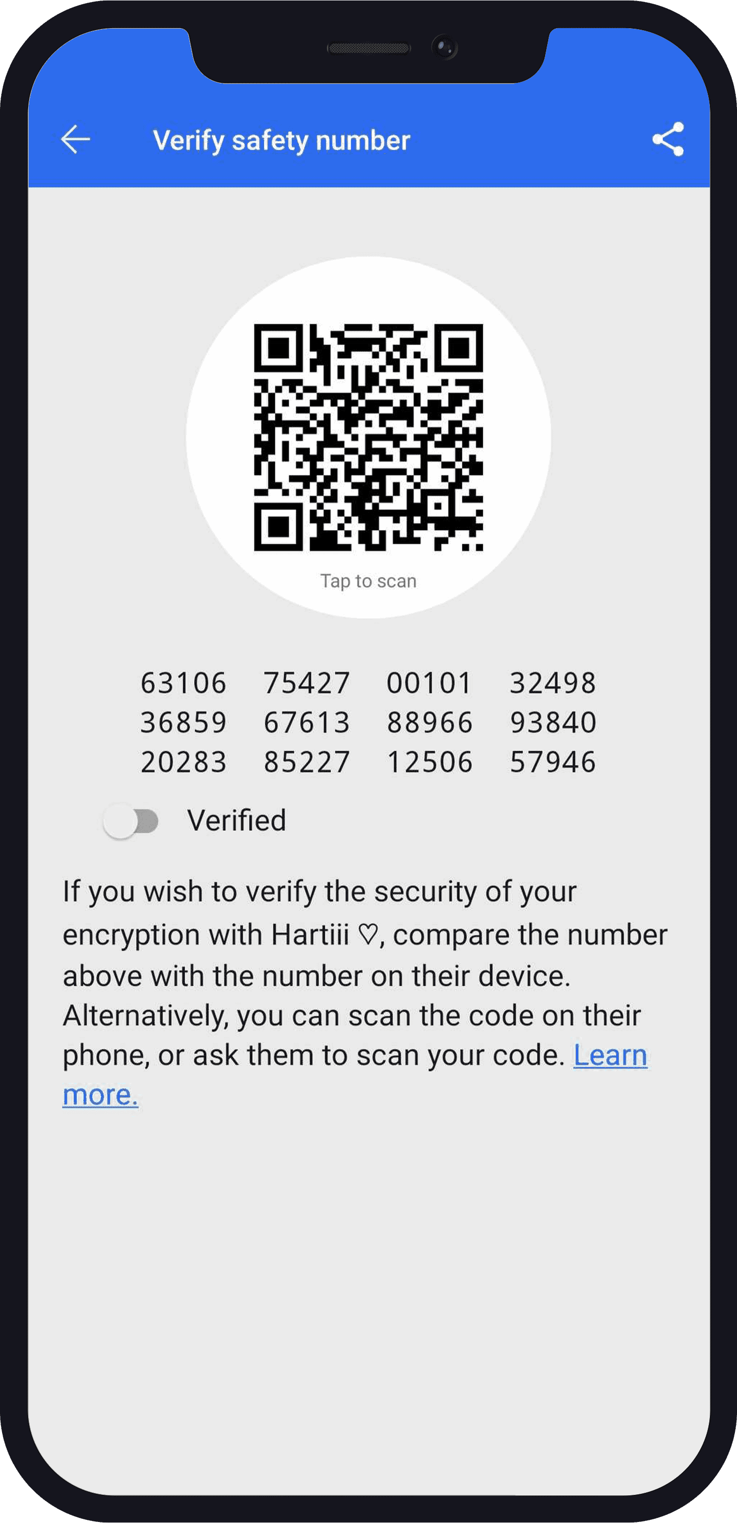 verify safety number verify safety number on Signal ber
