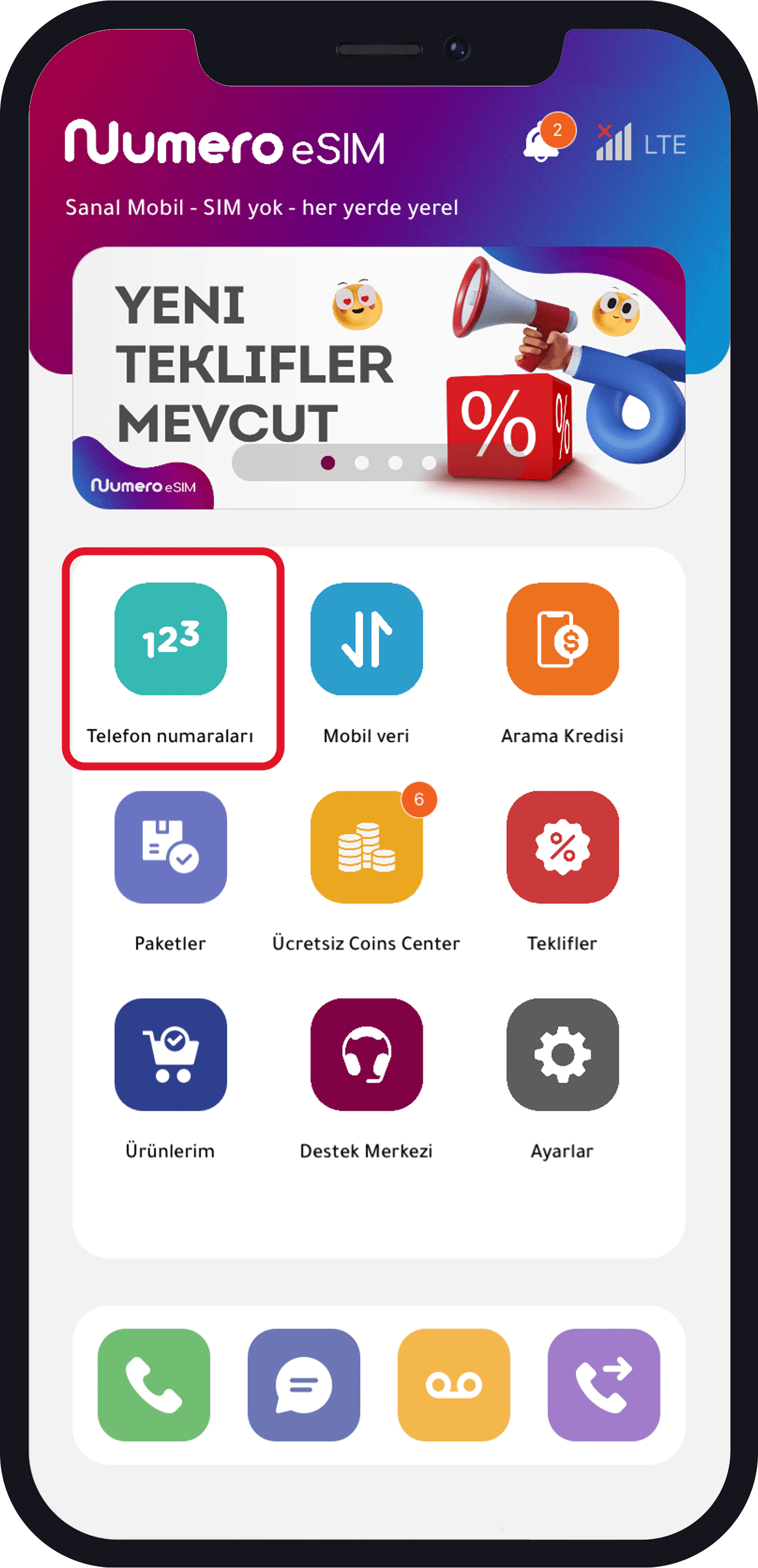 sahte telefon numarası