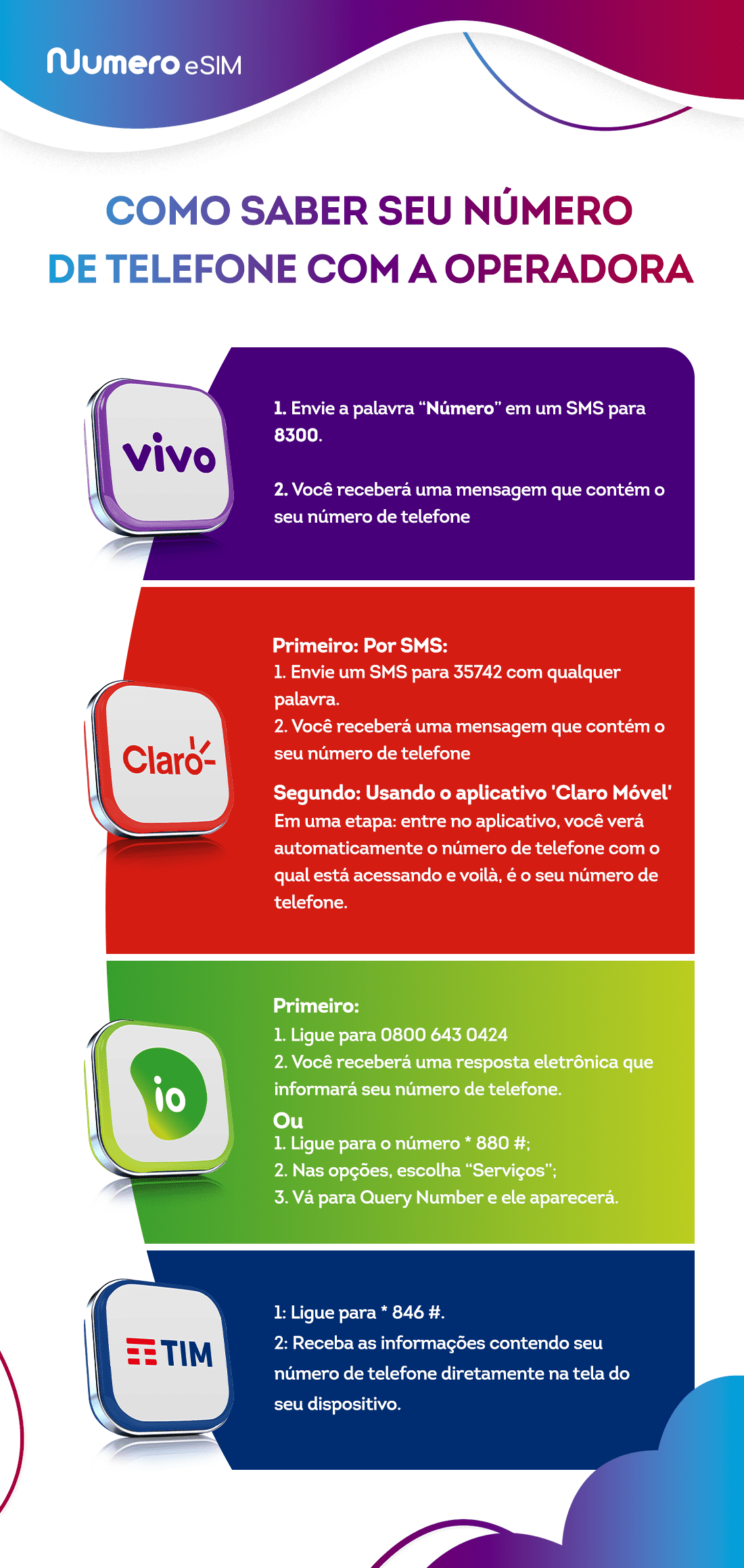 Como saber meu numero?