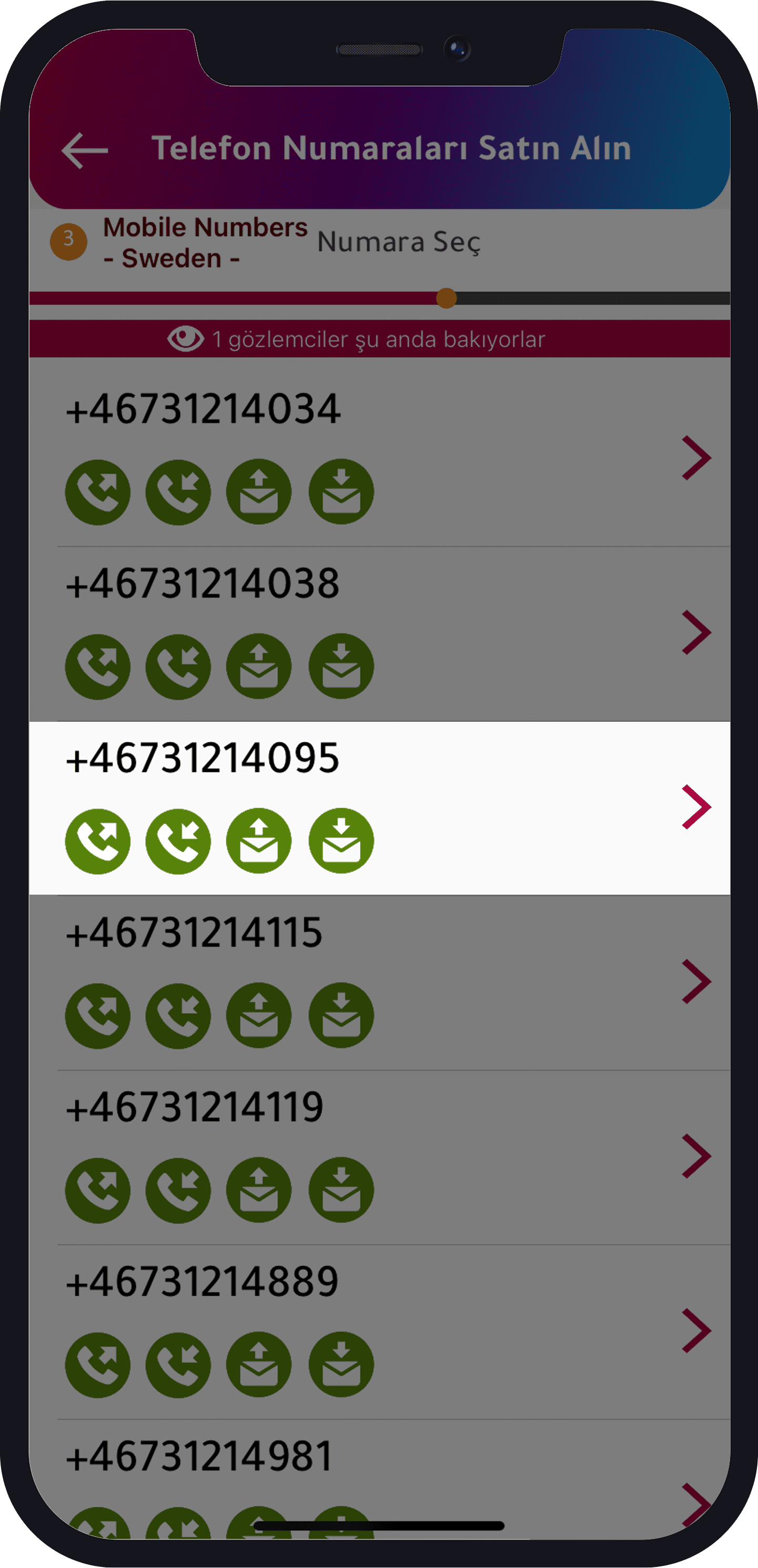 sahte telefon numarası