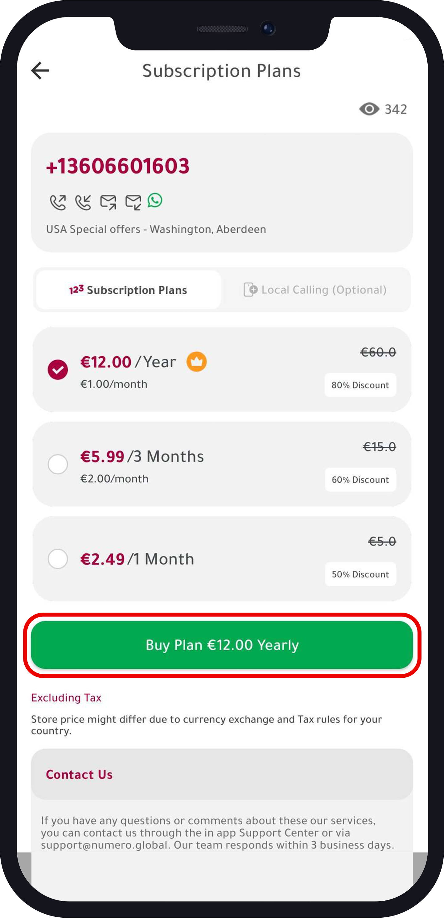 05 us virtual phone number