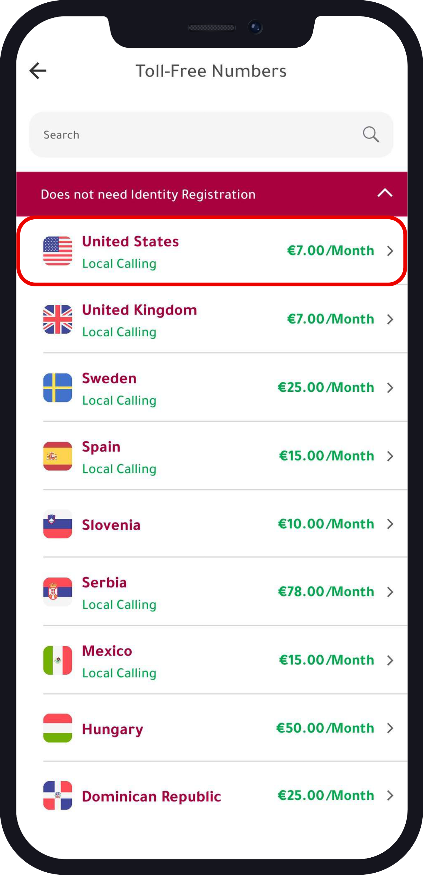 06 us virtual phone number