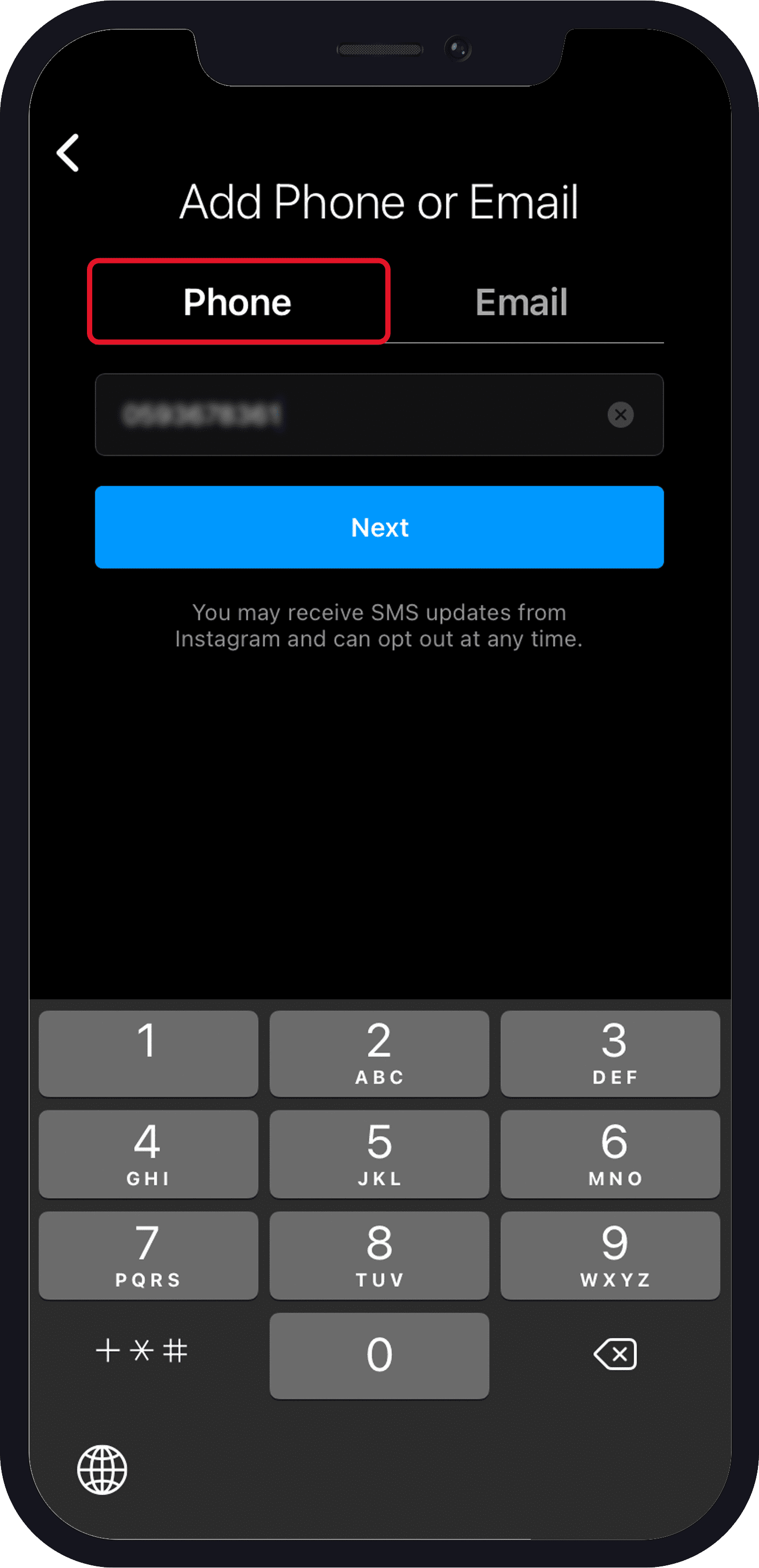 حساب انستقرام وهمي