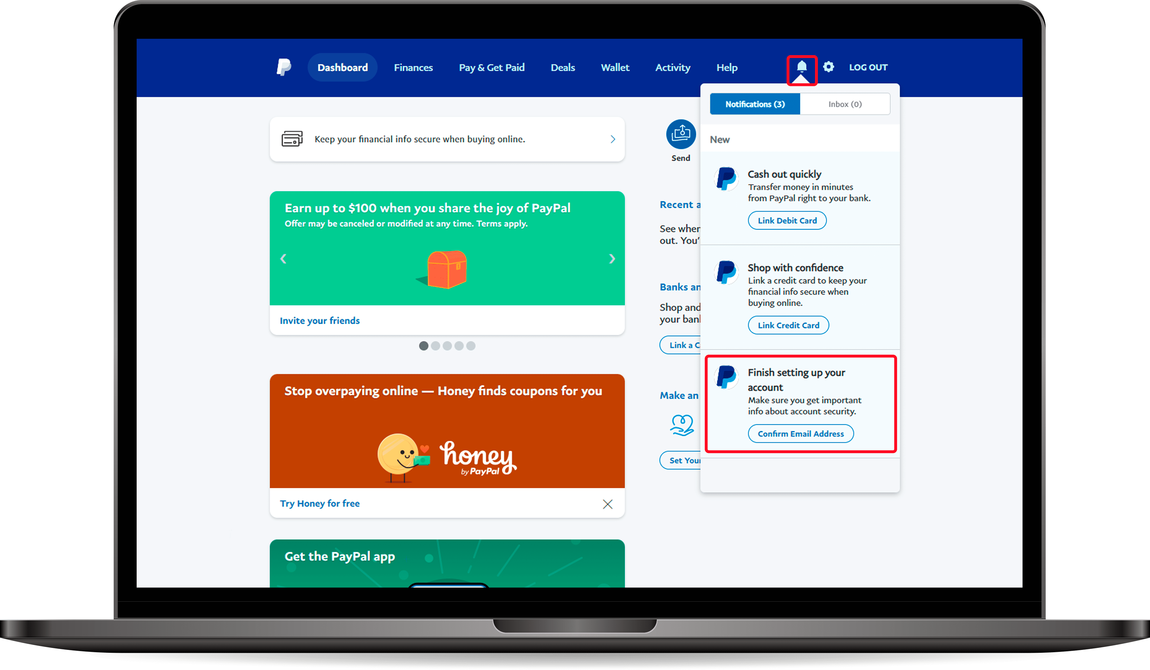 خطوات انشاء حساب باي بال امريكي