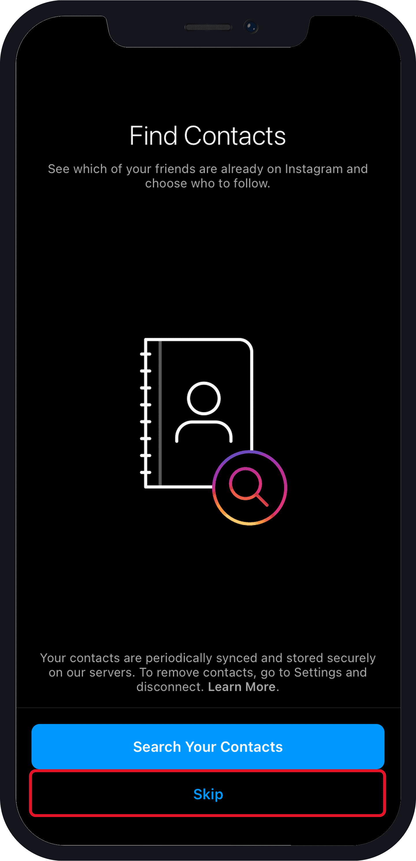 حساب انستقرام وهمي