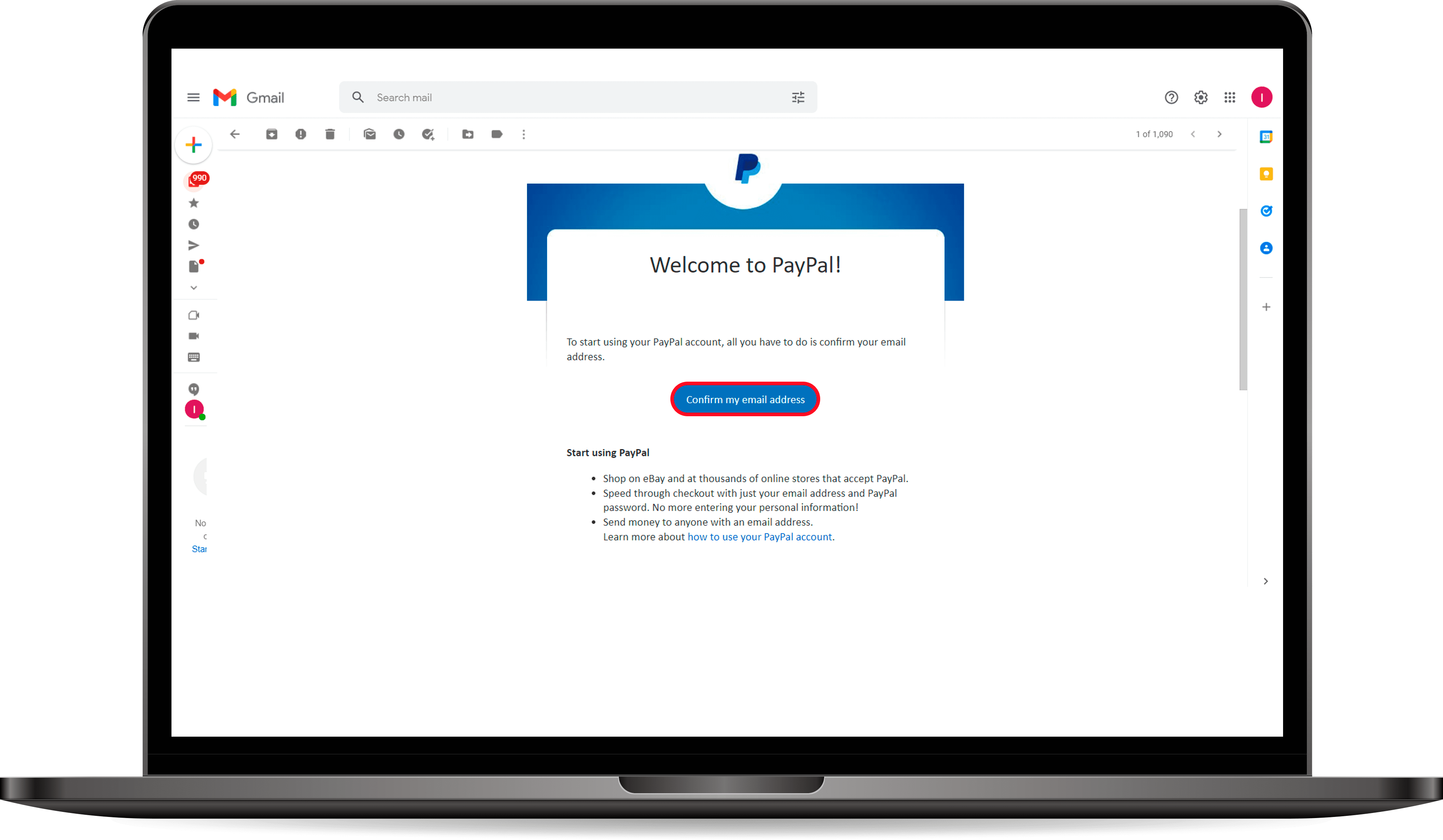 خطوات انشاء حساب باي بال وهمي