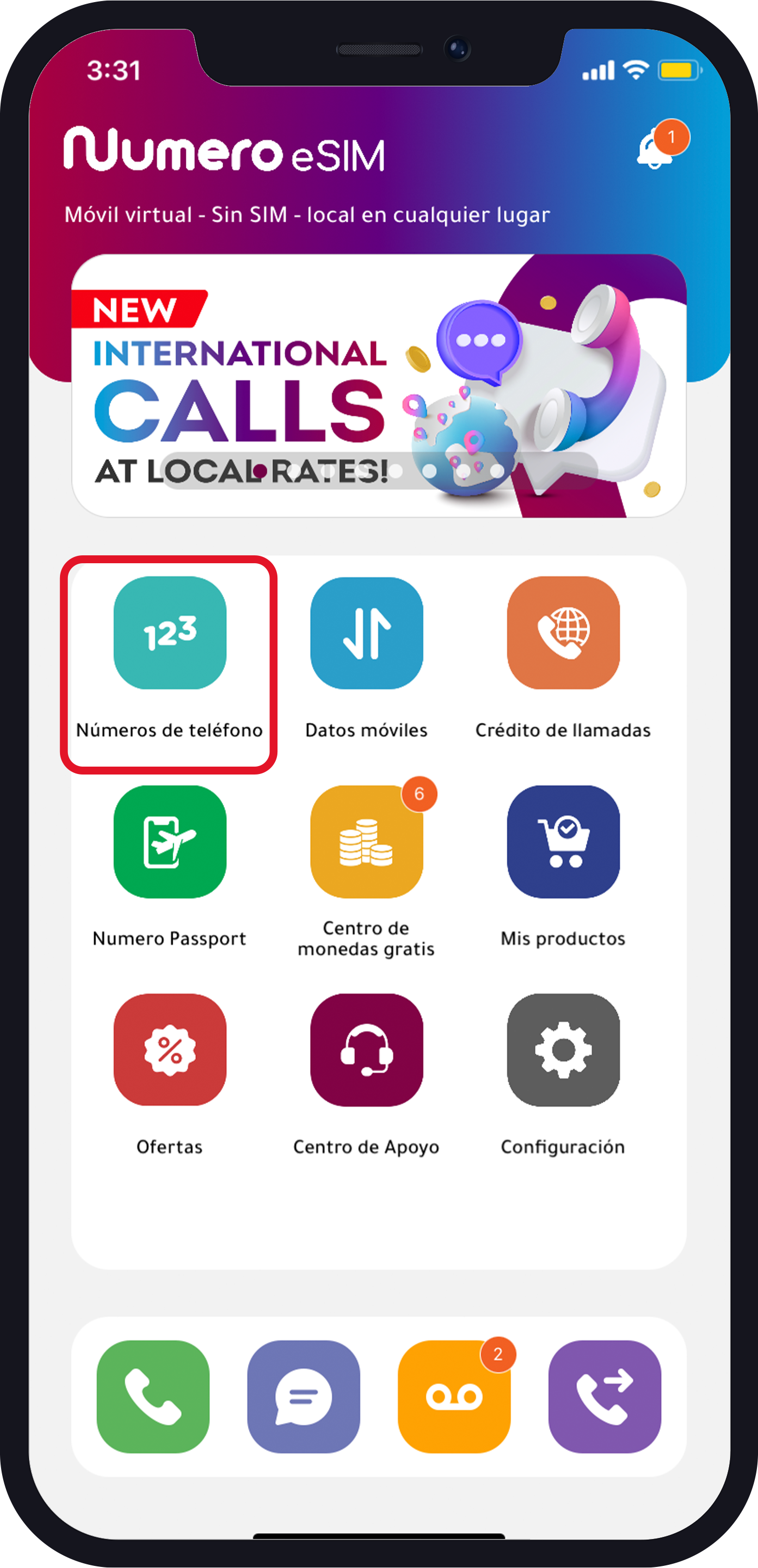 números falsos para telegram