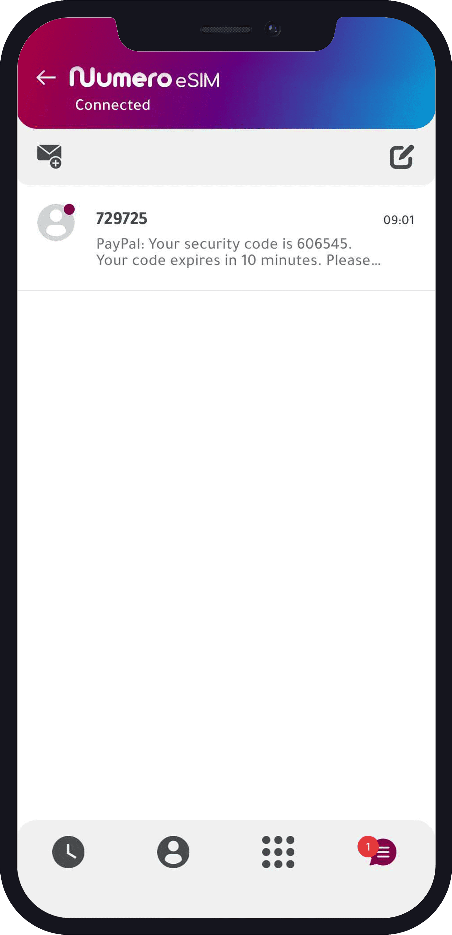 número de paypal falso