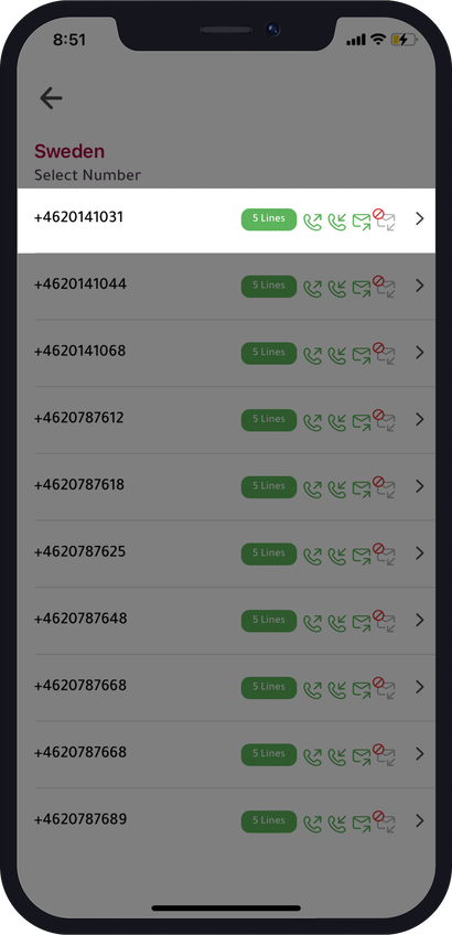 sweden virtual phone number