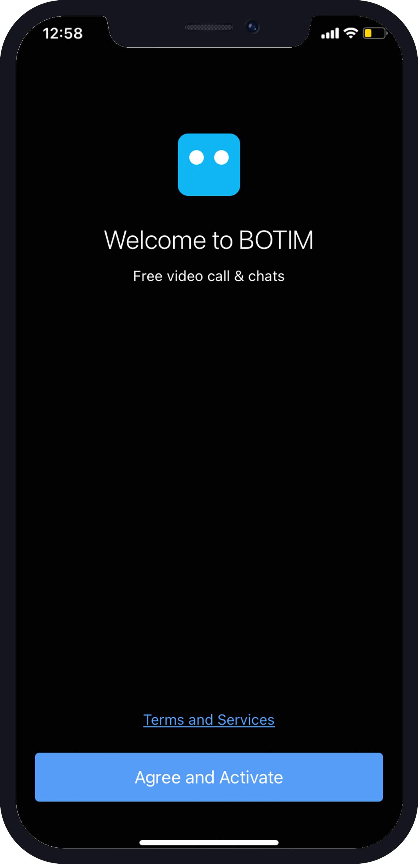 virtual number for Botim