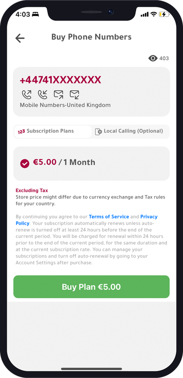 how to get a UK number for SMS