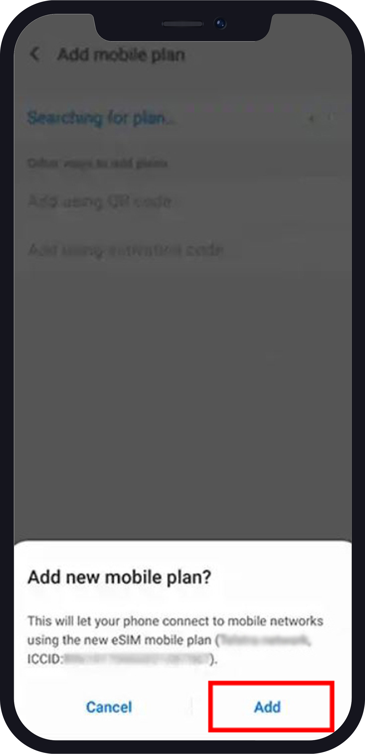 how to activate esim on Samsung s20