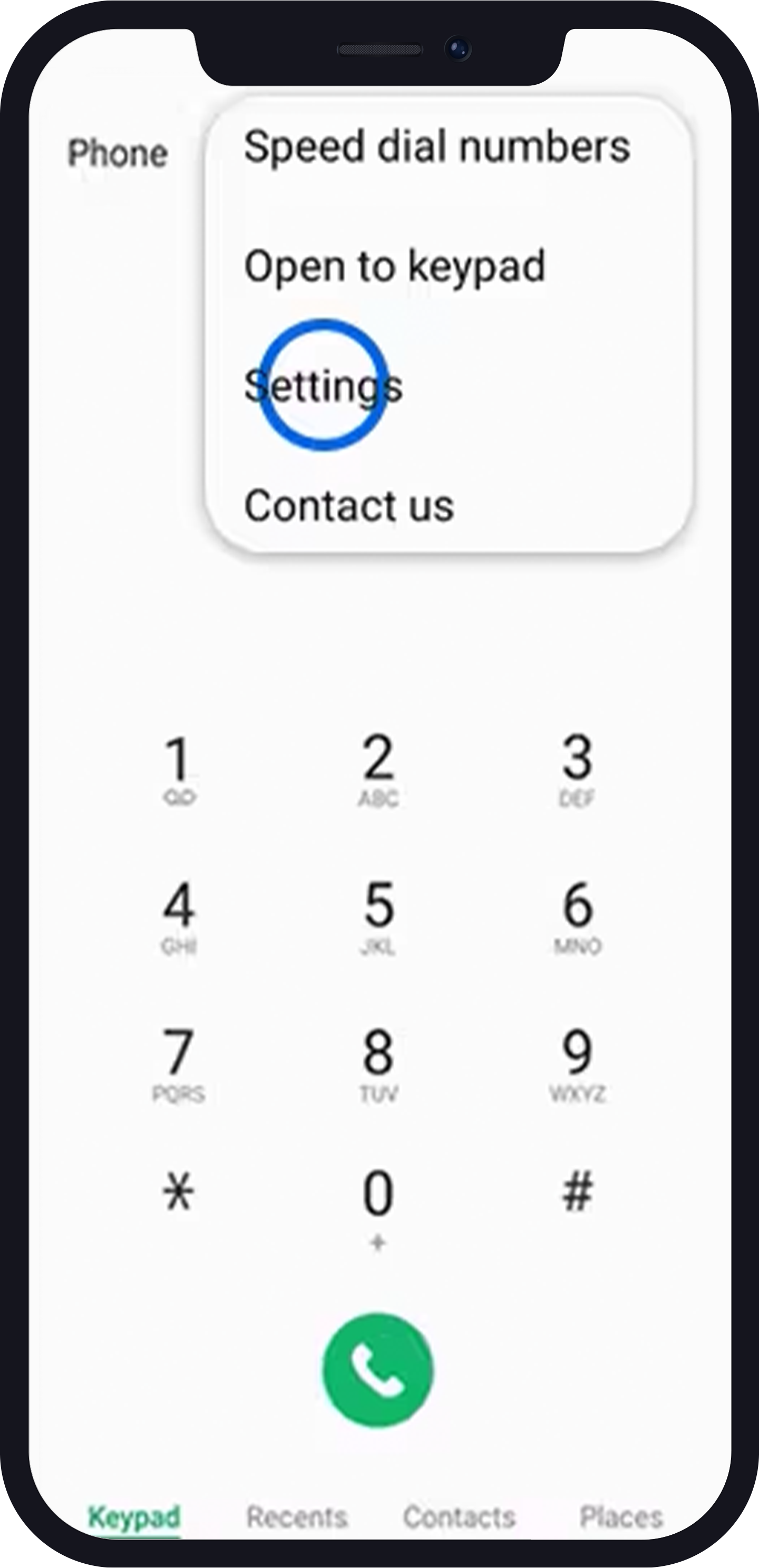 how to call someone who blocked you from samsung