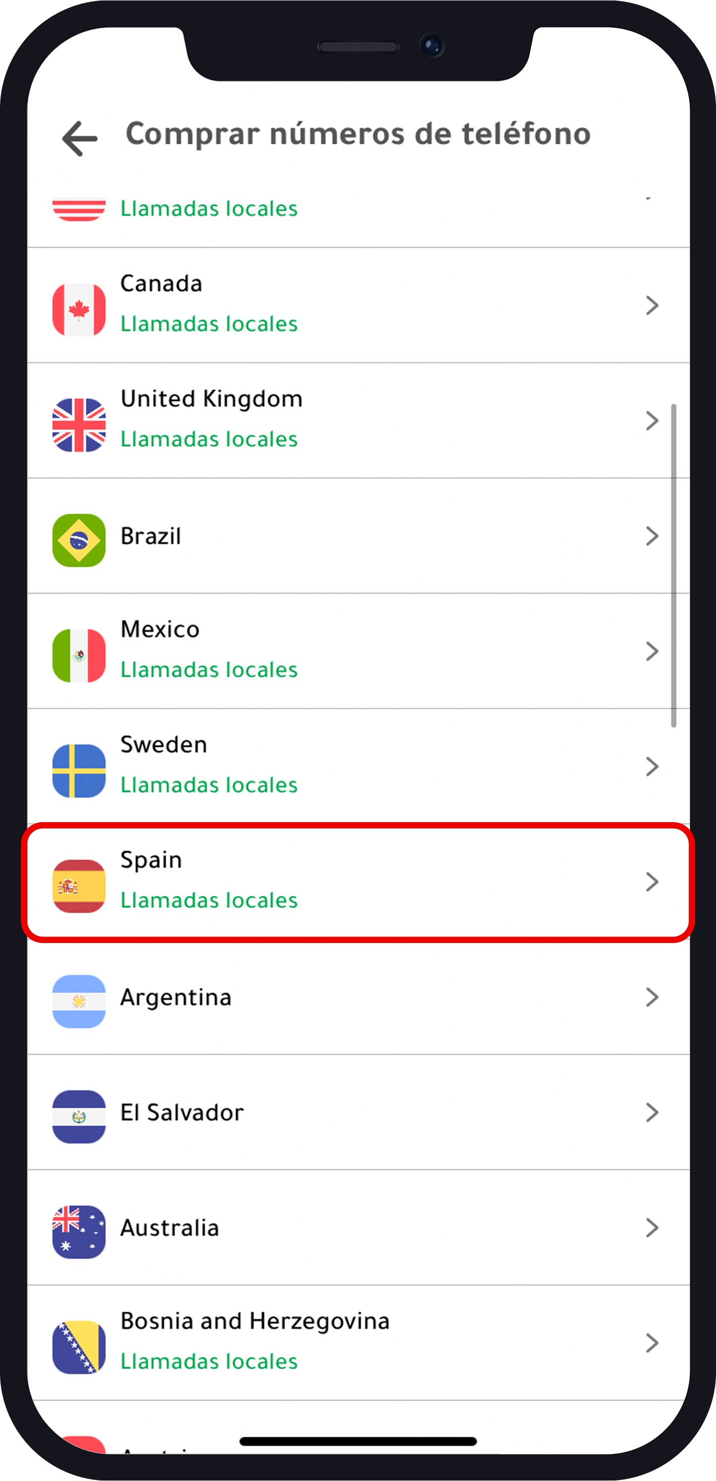 01 numero virtual español