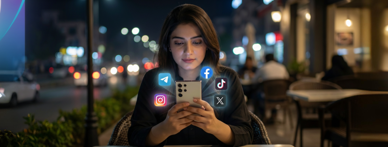 Virtual Number for Telegram and Social Media in Pakistan