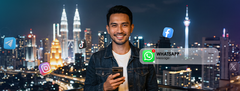 Protect Your Privacy in Malaysia: Use a Virtual Number for WhatsApp and Social Media