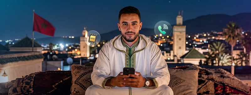Numero eSIM in Morocco: eSIM, virtual numbers and calling plans complete guide (2026)