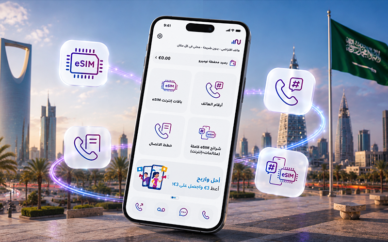Numero in Saudi Arabia: Virtual Numbers, Calling Plans and eSIM, Complete Guide