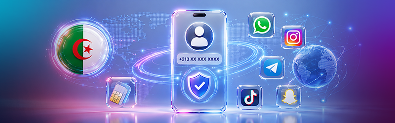 Phone Number for Verification in Algeria: How to Activate International Apps in 2026