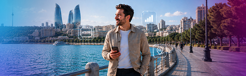 eSIM for Azerbaijan: A Baku Weekend Online in 72 Hours (2026)