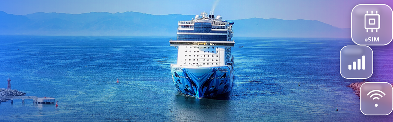 Cruise eSIM Guide: Your Data Plan Works in Port, Not at Sea