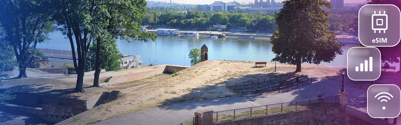 eSIM for Serbia: The Capital and the Road South on One Plan