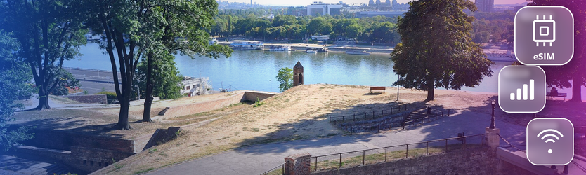 eSIM for Serbia: The Capital and the Road South on One Plan